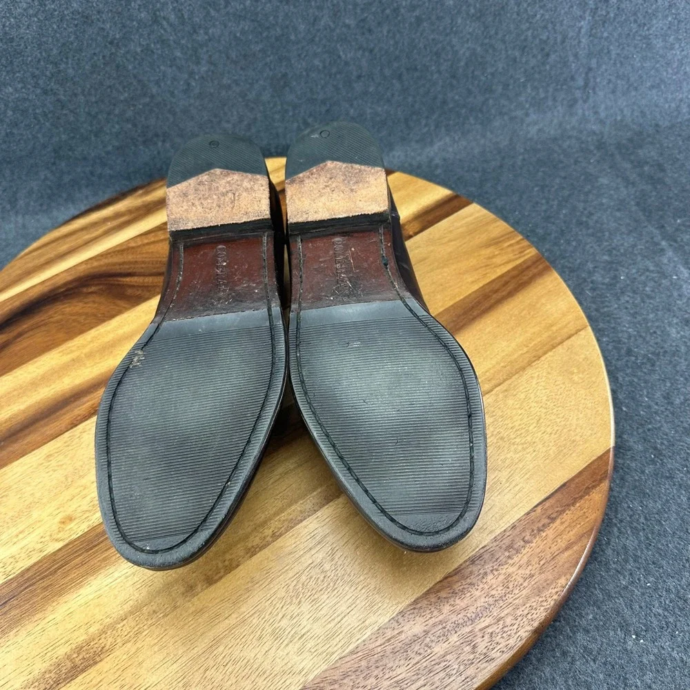 Green Label Cole Haan 10096 Penny Loafer Cordovan Leather Shoe Sz 7.5M Made USA